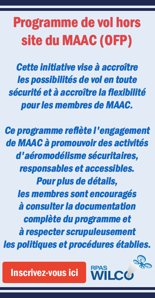 Programme de vol hors site du MAAC (OFP)